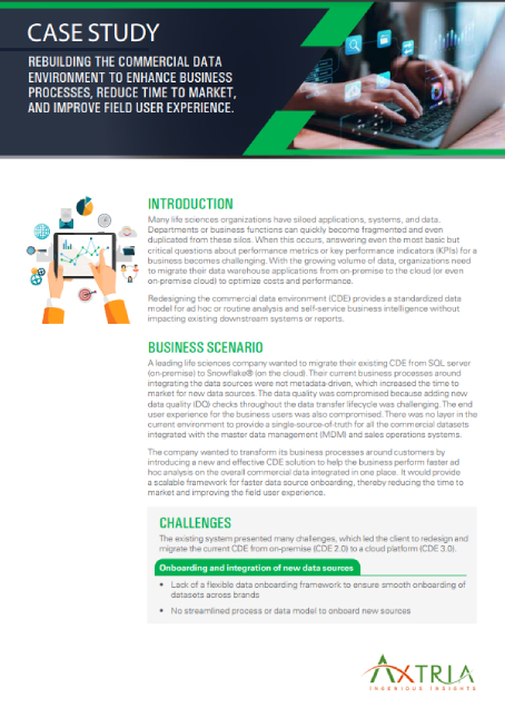 Download Case Study - Rebuilding The Commercial Data Environment