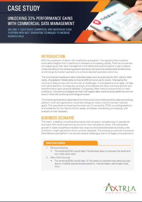 Download Case Study for Unlocking 33% Performance Gains With Commercial Data Management For Top Pharma