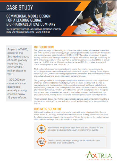 Download Case Study - Sales Force Restructuring Strategy