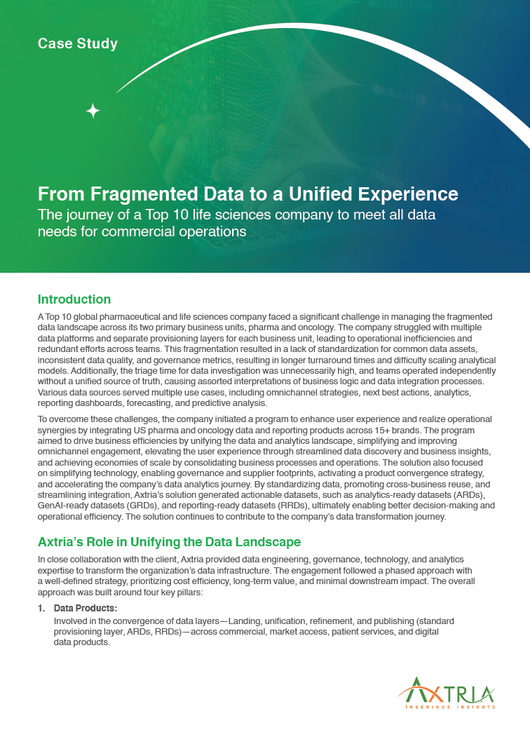From Fragmented Data to a Unified Experience PDF Cover