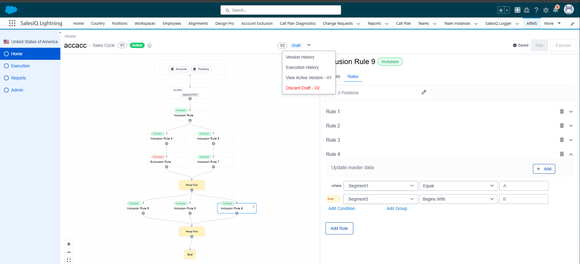 Overhauled-alignment-rule-management-system